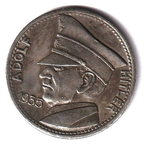     			Big ⭐ 1835⭐ 5RM ⭐ Adolf⭐ Hitlar ⭐old ⭐ Rare Coin