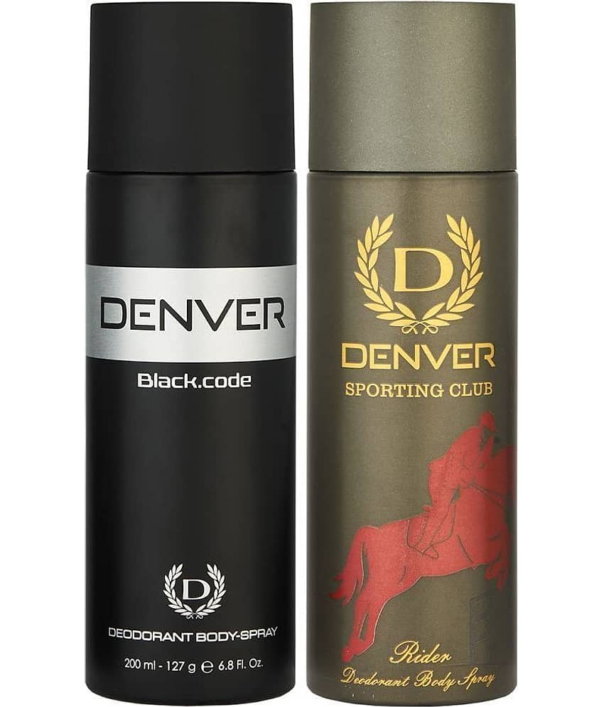 Buy Denver Black Code & Rider Pack of 2 · 400 ml (800 ml total) - Image 1