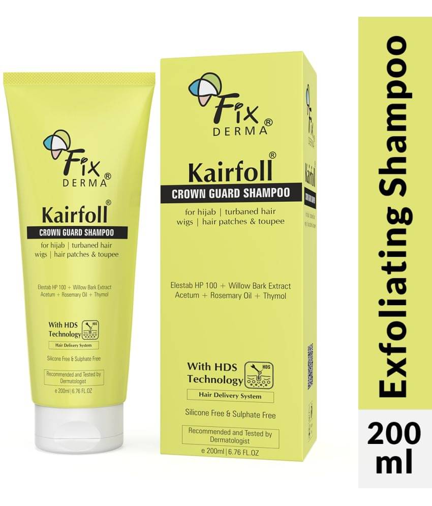 Fixderma Kairfoll Crown Guard for Hijab,Turbaned Hair & Wigs,Growth Shampoo 200 ml, (Pack of 1) Fixderma Kairfoll Crown Guard for Hijab,Turbaned Hair & Wigs,Growth Shampoo 200 ml, (Pack of 1)