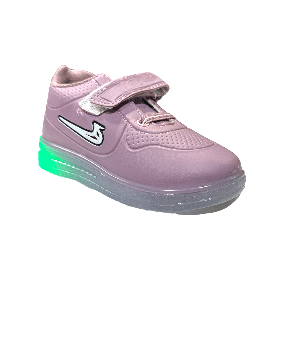 GLOBIN - Pink Boy's LED Shoes ( 1 Pair ) GLOBIN - Pink Boy's LED Shoes ( 1 Pair )
