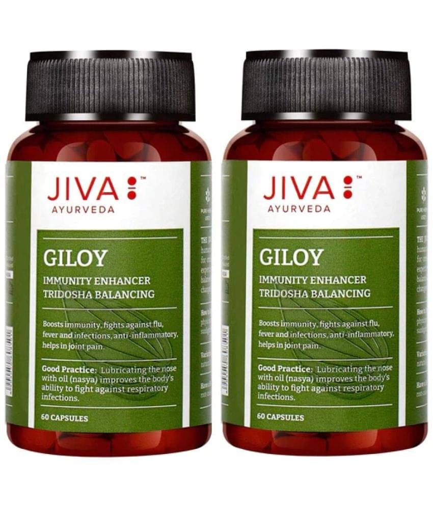     			Jiva Ayurvedagiloy 60 Nos (Pack of 2)