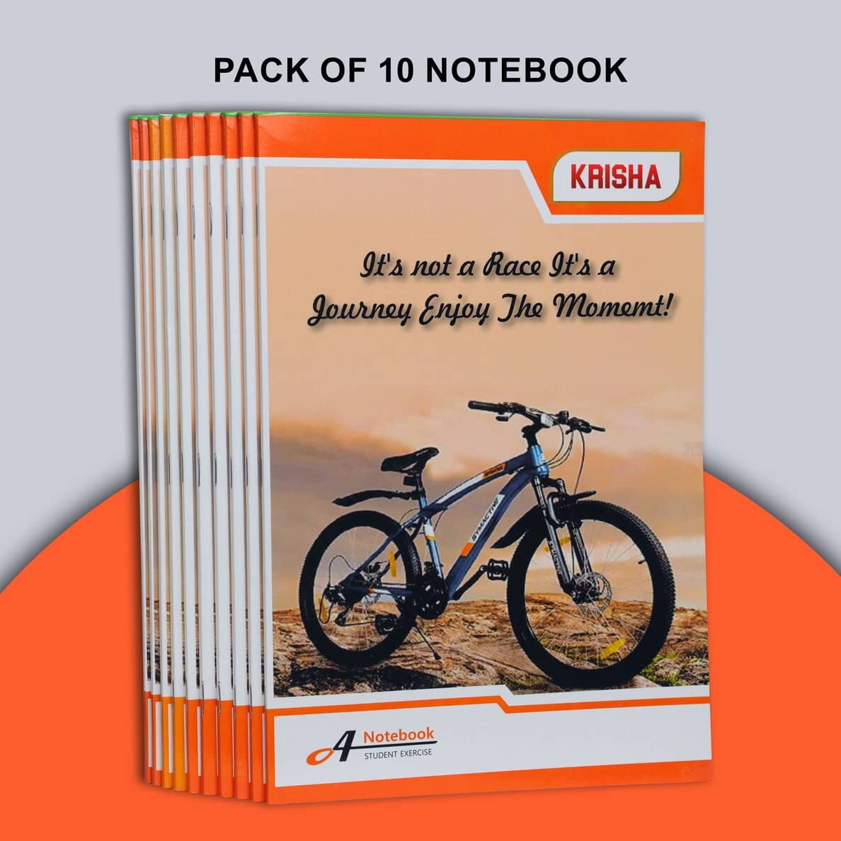 KRISHA BOOK MANUFACTURING - Other Composition Notebooks ( Pack of 10 ) - Stationery | Buy online on ZillyBuy