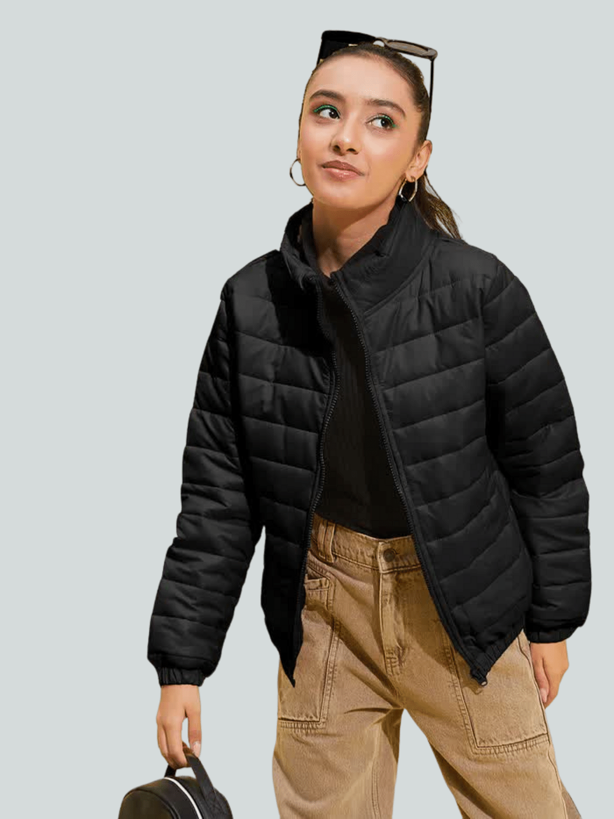 PP Kurtis - Polyester Black Jackets PP Kurtis - Polyester Black Jackets