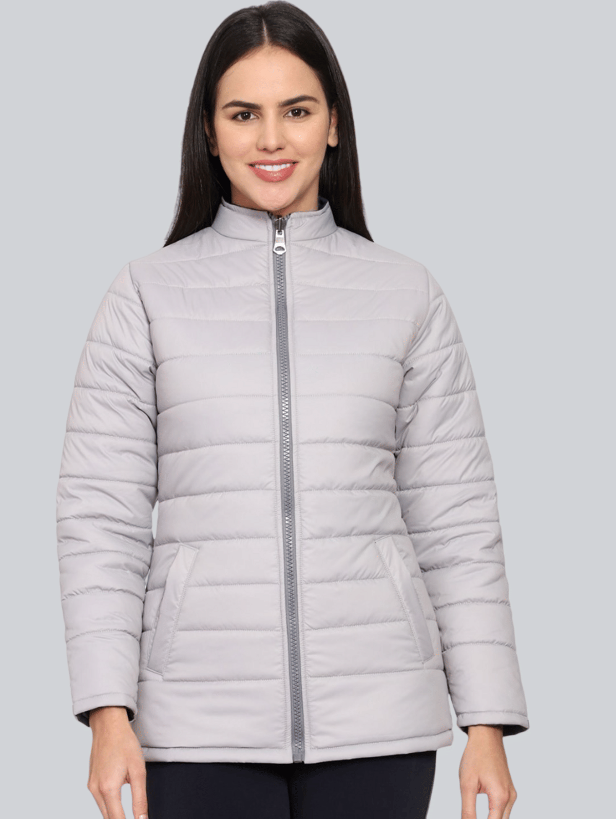 PP Kurtis Women Regular Jacket ( Grey ) PP Kurtis Women Regular Jacket ( Grey )