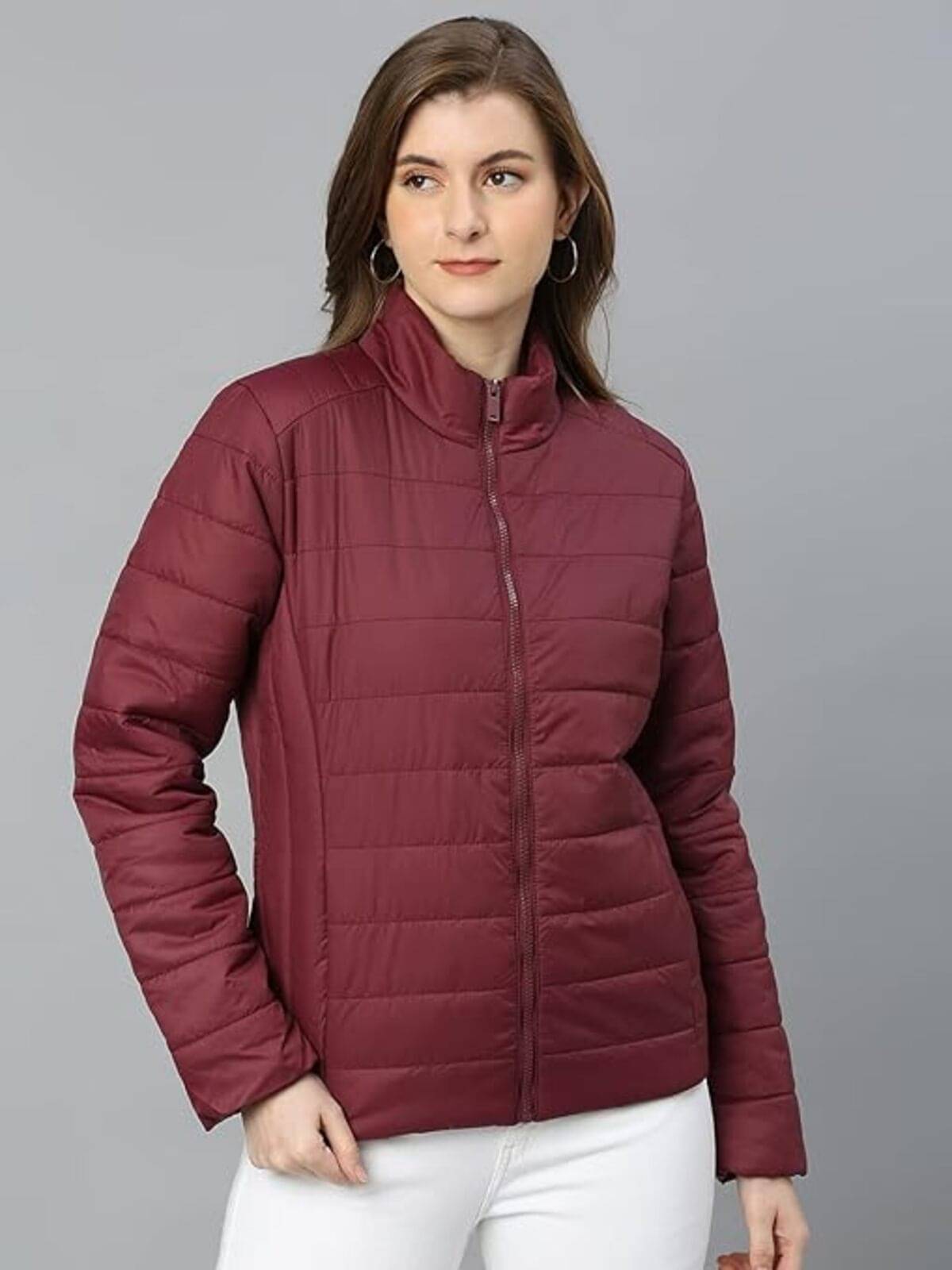 PP Kurtis - Polyester Maroon Jackets PP Kurtis - Polyester Maroon Jackets