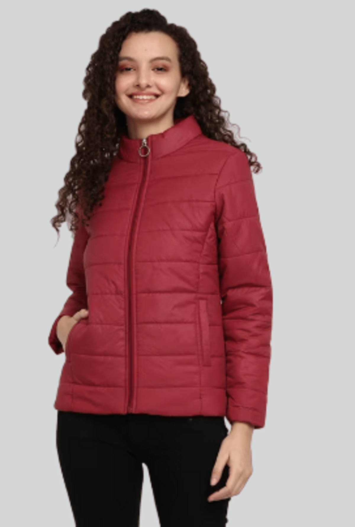 PP Kurtis - Polyester Maroon Jackets PP Kurtis - Polyester Maroon Jackets