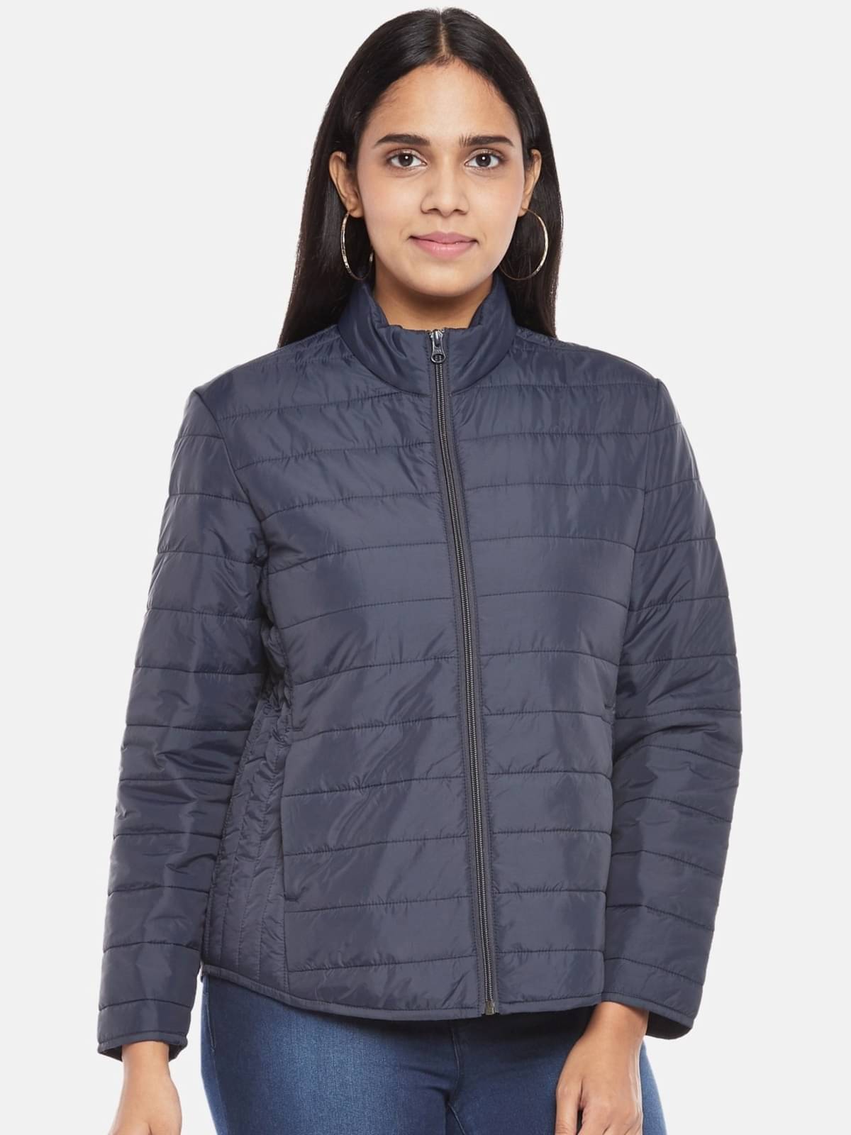 PP Kurtis Women Regular Jacket ( Navy Blue ) PP Kurtis Women Regular Jacket ( Navy Blue )