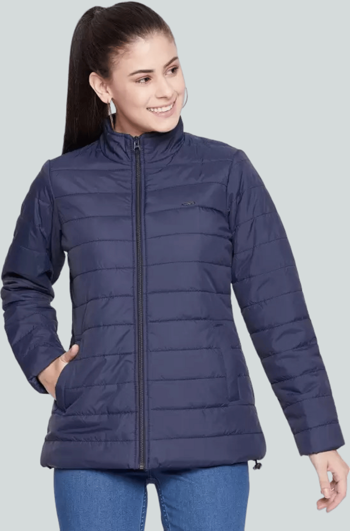     			PP Kurtis - Polyester Navy Jackets