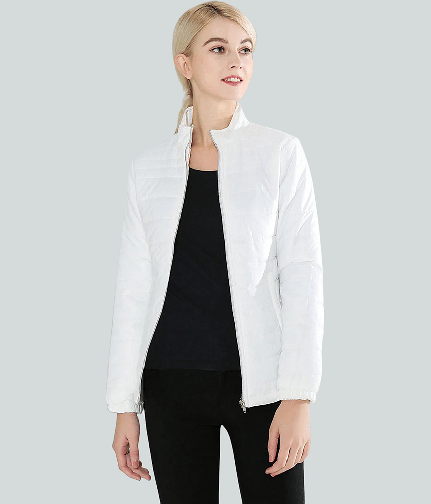 PP Kurtis - Polyester White Jackets - Jackets & Coats | Buy online on ZillyBuy