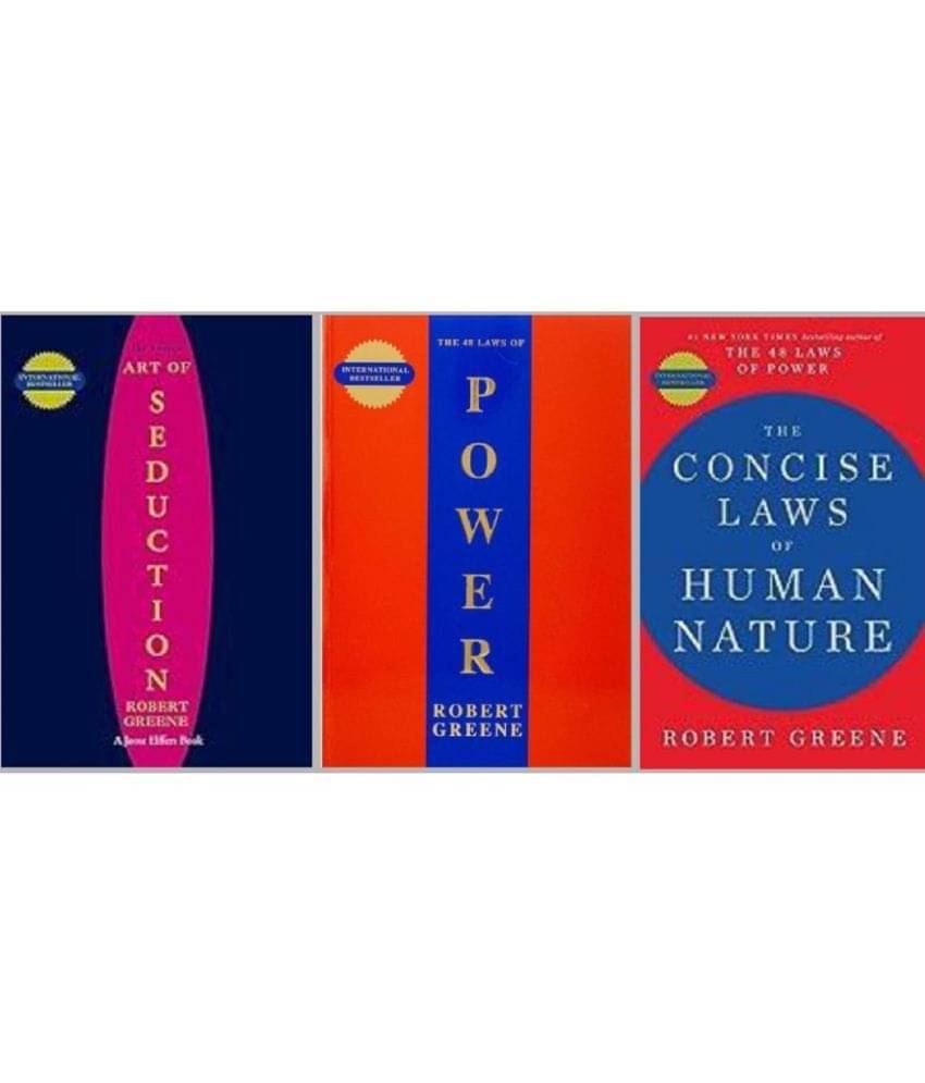 ( Pack Of 3 ) Concise Art Of Seduction + Concise 48 Laws Of Power + The Concise Laws Of Human Nature Paperback By Robert Greene ( Pack Of 3 ) Concise Art Of Seduction + Concise 48 Laws Of Power + The Concise Laws Of Human Nature Paperback By Robert Greene