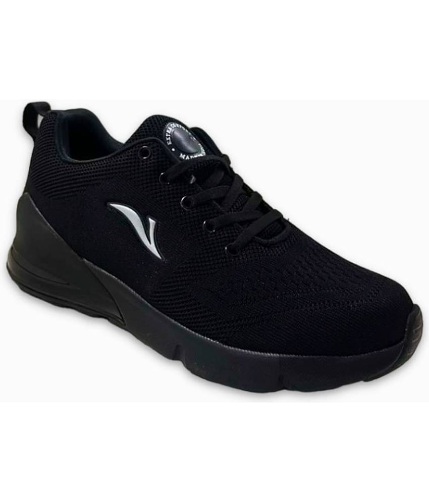RICKENBAC North-01 Black Men's Sports Running Shoes