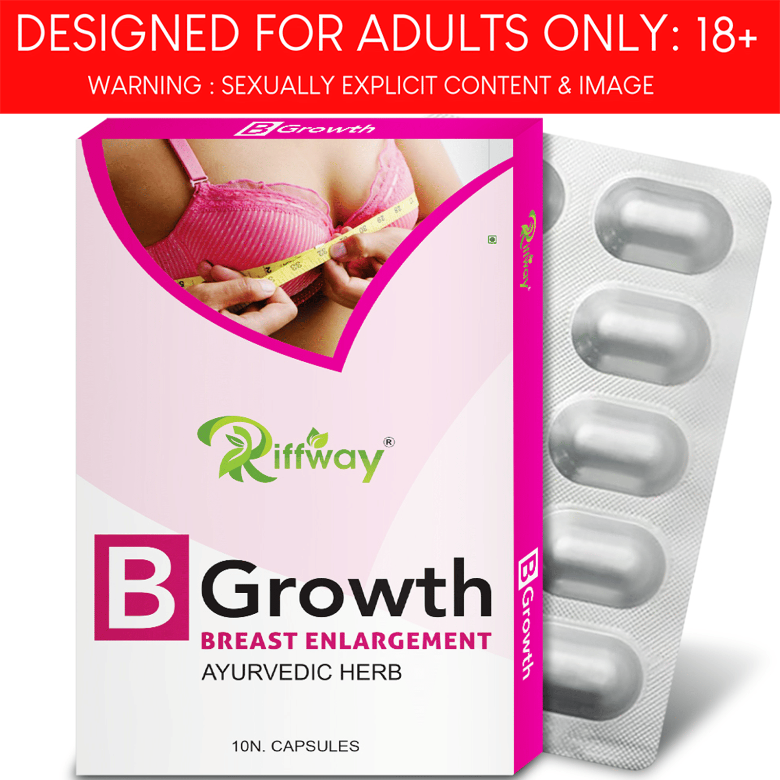 RIFFWAY Breast Stretch Marks Reducing Capsules RIFFWAY Breast Stretch Marks Reducing Capsules