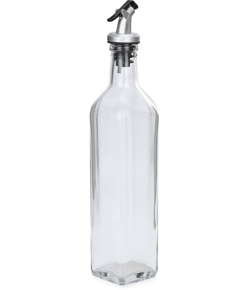    			Somil Container Set  Glass Transparent Oil Container ( Set of 1 )