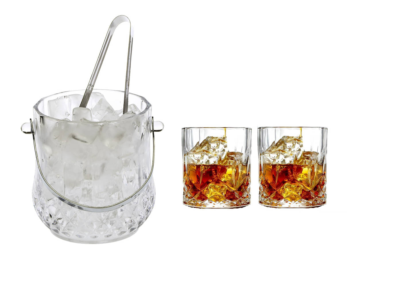     			Somil Glass Single Walled Ice Bucket