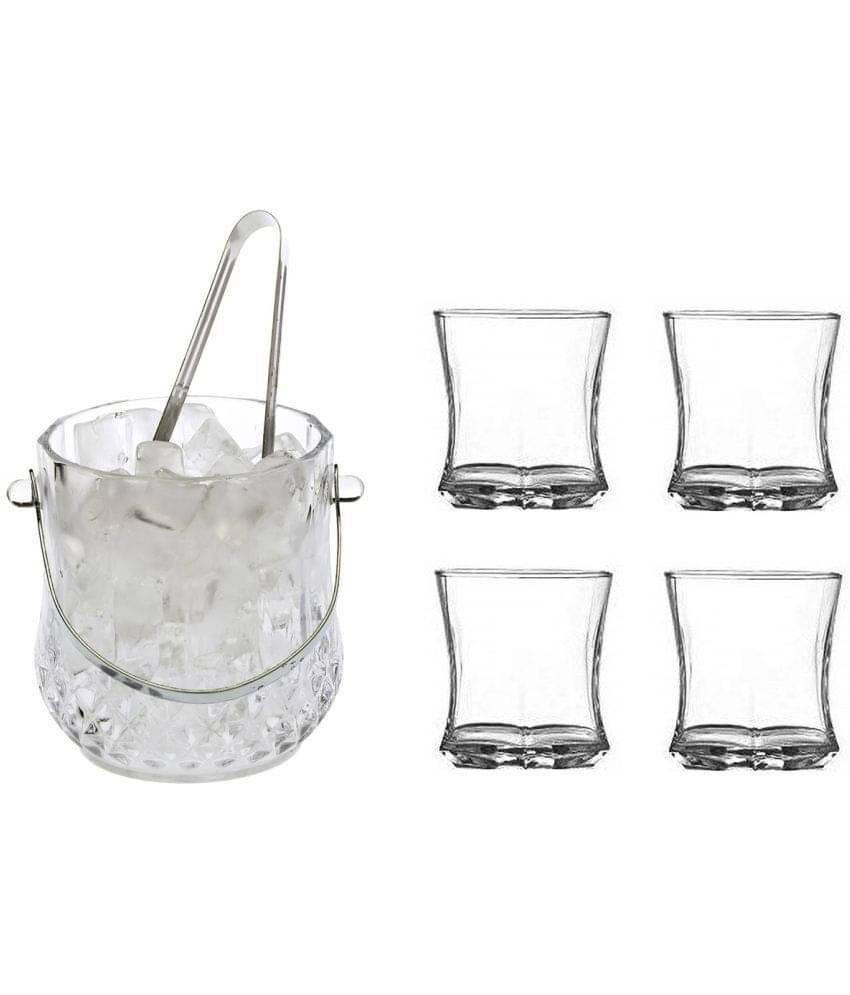     			Somil Glass Single Walled Ice Bucket