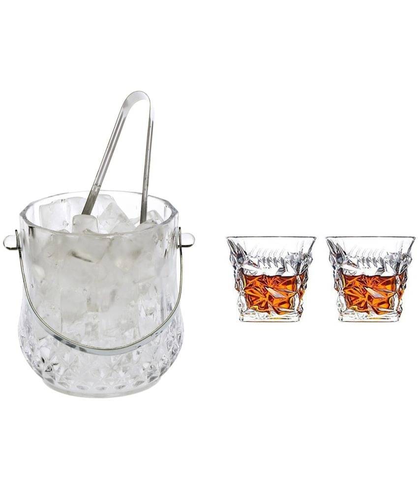     			Somil Glass Single Walled Ice Bucket