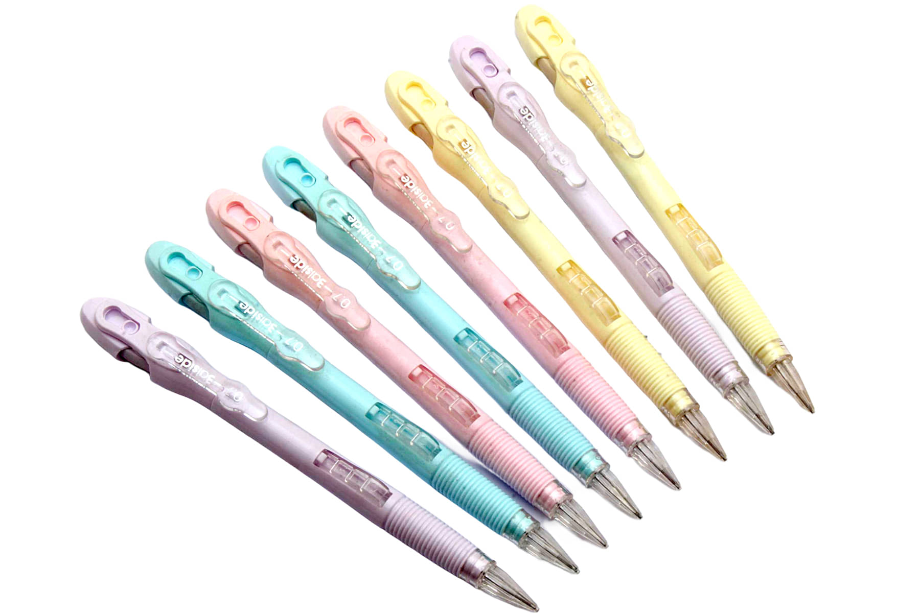     			Srpc Set Of 8 Mechanical Pencils 0.7mm With Eraser For School Children Kids
