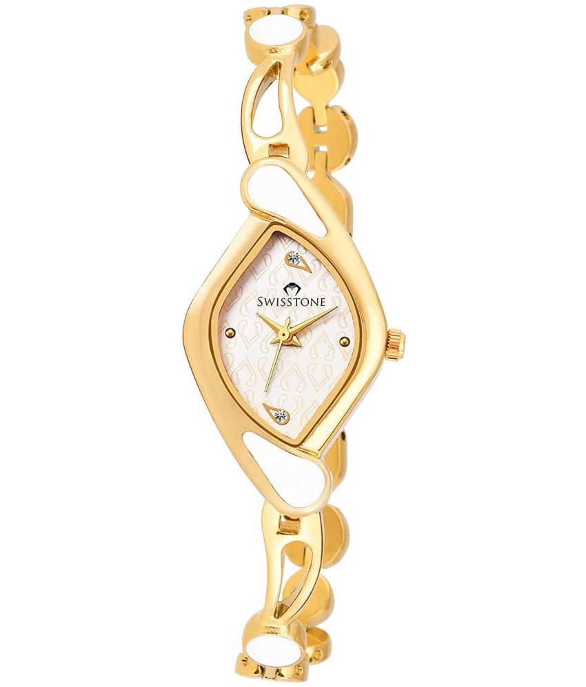 Swisstone Gold Metal Analog Womens Watch