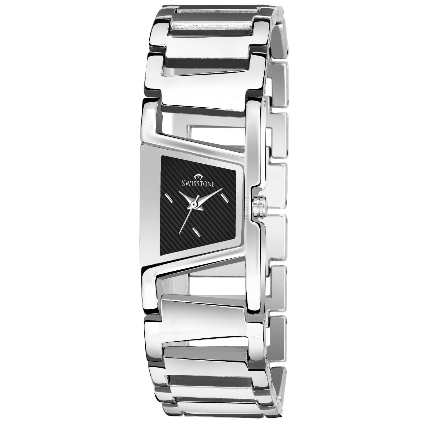 Swisstone Silver Metal Analog Womens Watch