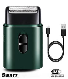 geemy Elegant Design Foil Shaver ( Green )