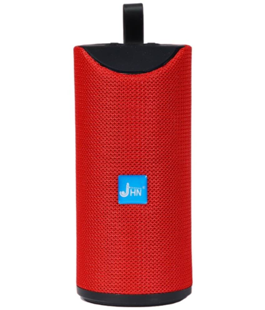 jhn JHN-113 10 W Bluetooth Speaker Bluetooth v5.0 with USB,SD card Slot Playback Time 6 hrs Red jhn JHN-113 10 W Bluetooth Speaker Bluetooth v5.0 with USB,SD card Slot Playback Time 6 hrs Red
