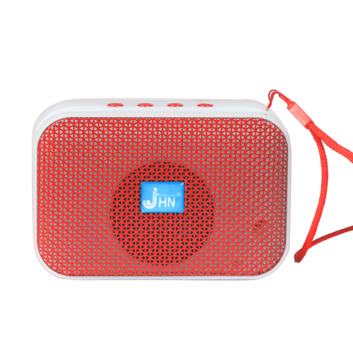     			jhn JHN-786 10 W Bluetooth Speaker Bluetooth v5.0 with USB,SD card Slot Playback Time 8 hrs Red