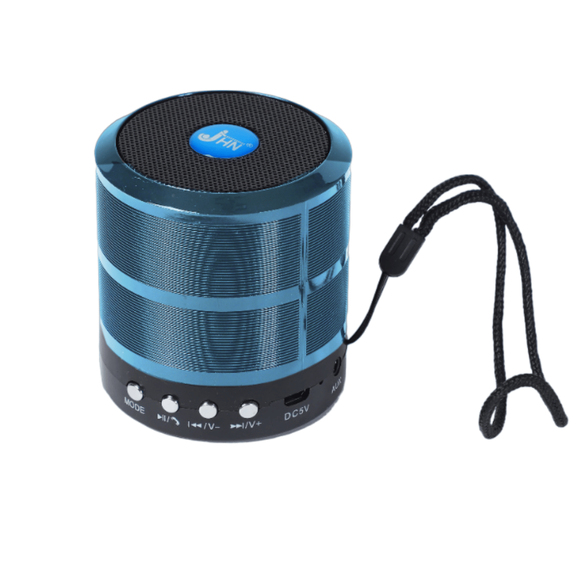     			jhn JHN-887 5 W Bluetooth Speaker Bluetooth v5.0 with USB,SD card Slot Playback Time 4 hrs Blue