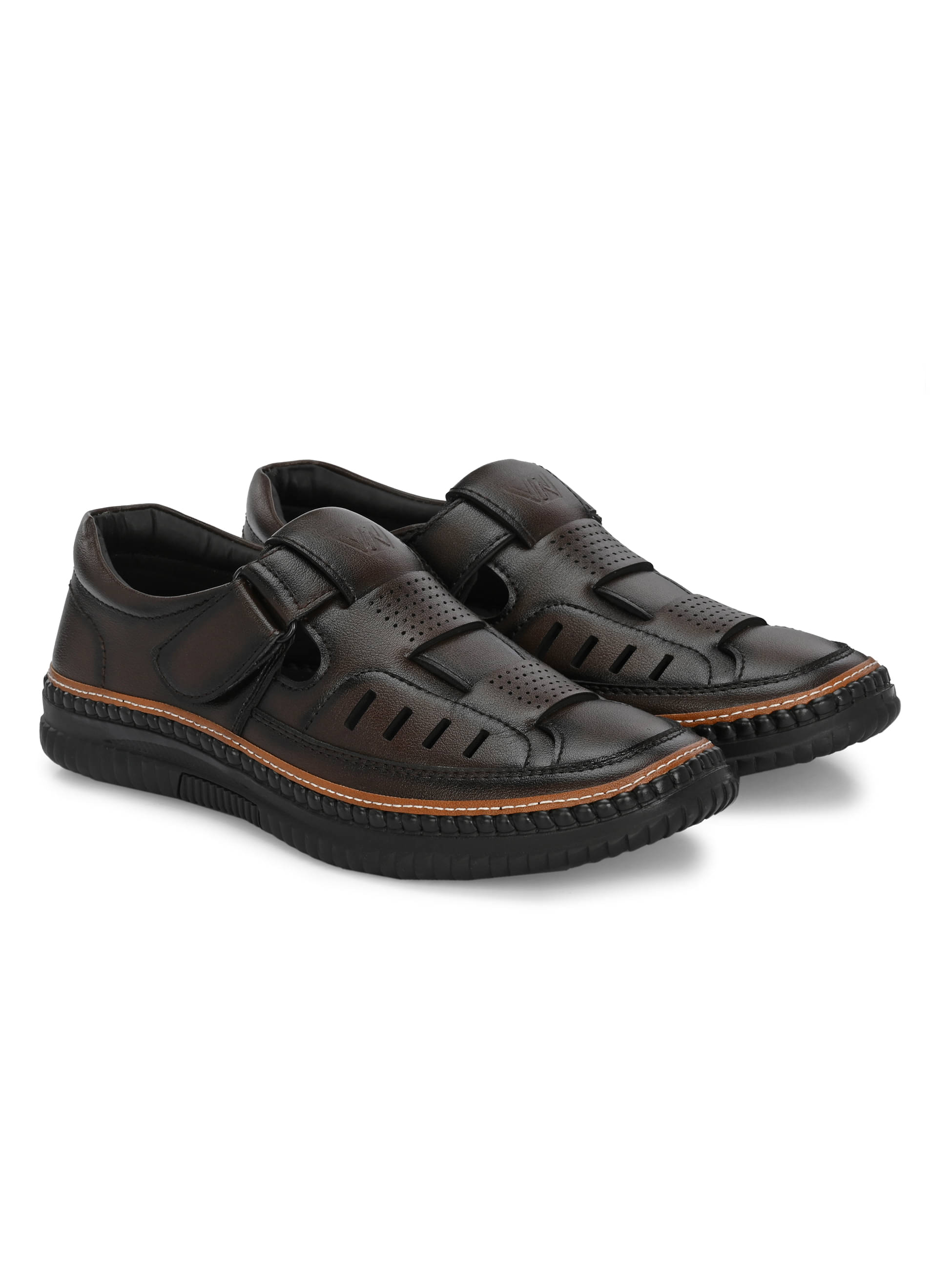     			viv - Brown Men's Sandals