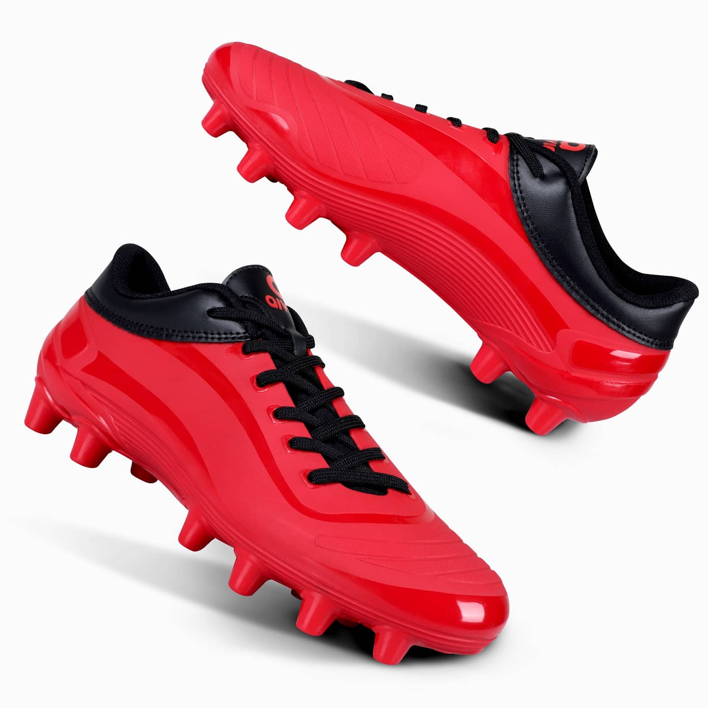 Aivin First Strike Red Football Shoes