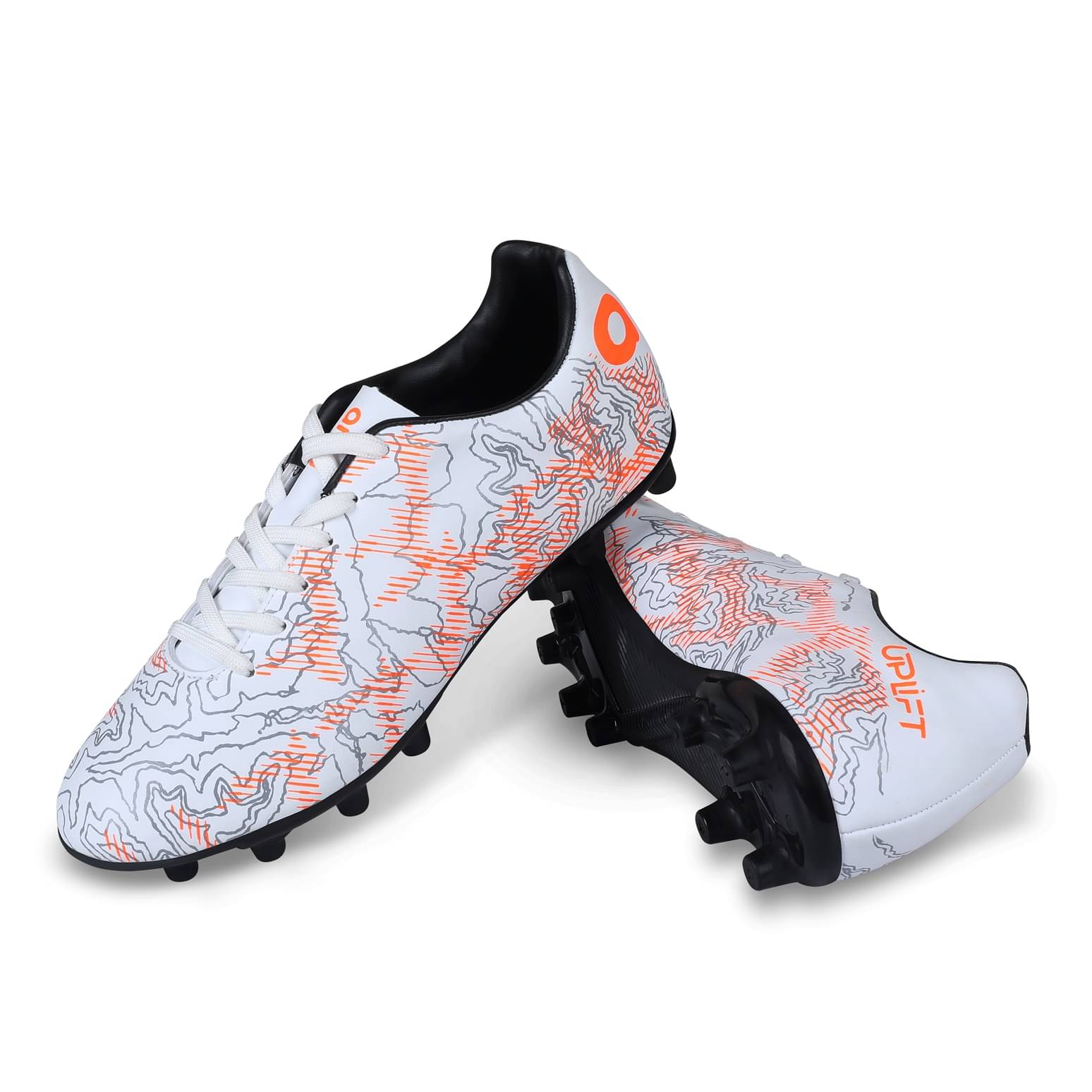     			Aivin Uplift 2.0 White Football Shoes