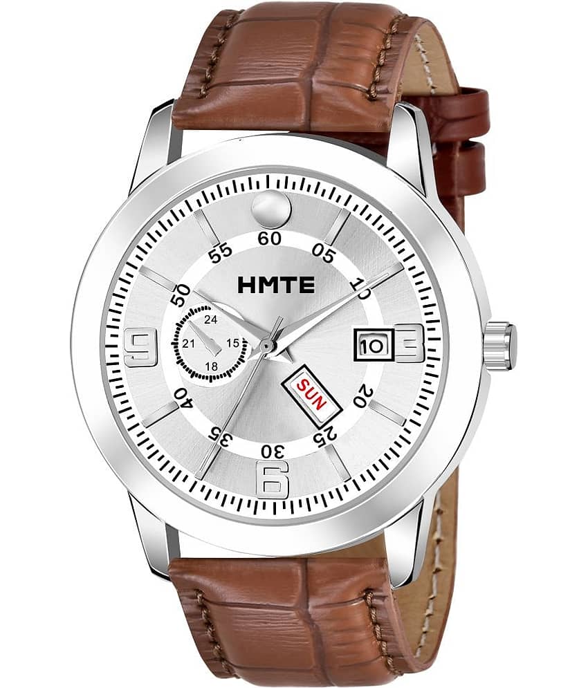 Timex Brown Leather Analog Men's Watch