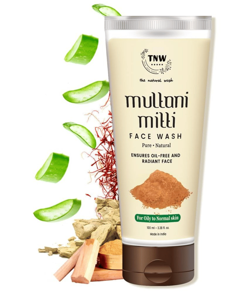 TNW - The Natural Wash Multani Mitti Face Wash, Removes Pigentation & Control Excess Oil, 100Ml     			TNW - The Natural Wash Multani Mitti Face Wash, Removes Pigentation & Control Excess Oil, 100Ml
