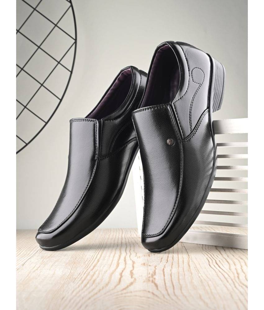 server Black Men's Slip On Formal Shoes     			server Black Men's Slip On Formal Shoes