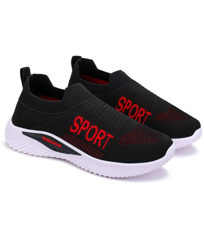 Bersache - Black Women's Running Shoes     			Bersache - Black Women's Running Shoes