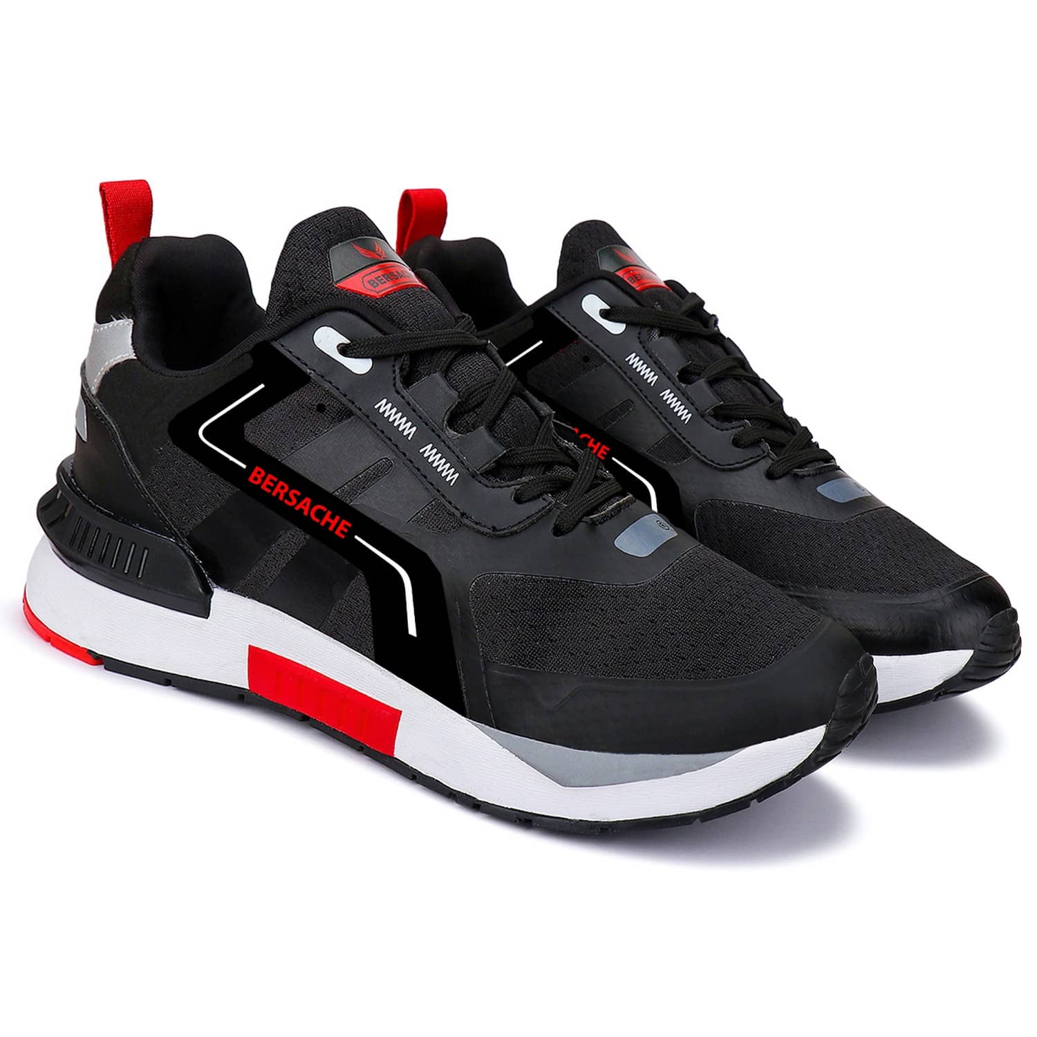 Bersache Men Casual Shoes Black Men's Outdoor - Casual Shoes | Buy online on ZillyBuy