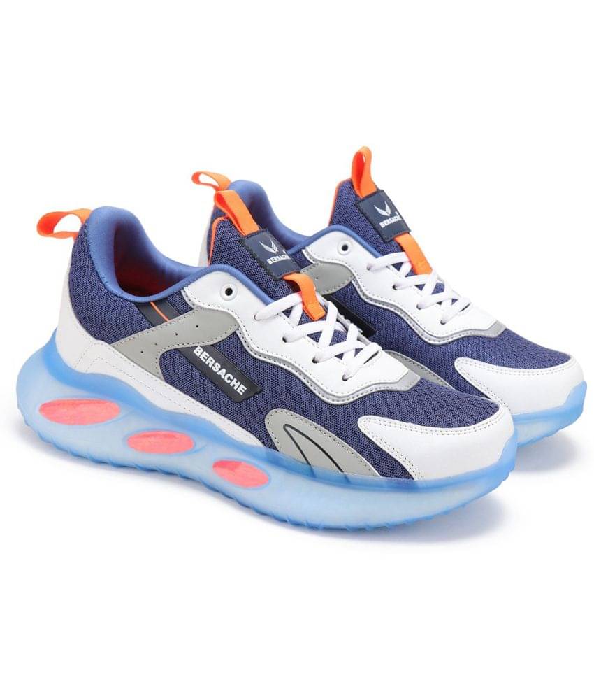 Bersache Men Casual Shoes Blue Men's Outdoor Bersache Men Casual Shoes Blue Men's Outdoor