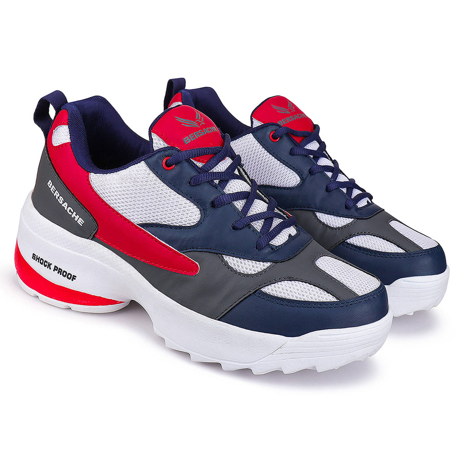     			Bersache Men Sport Shoes Blue Men's Outdoor