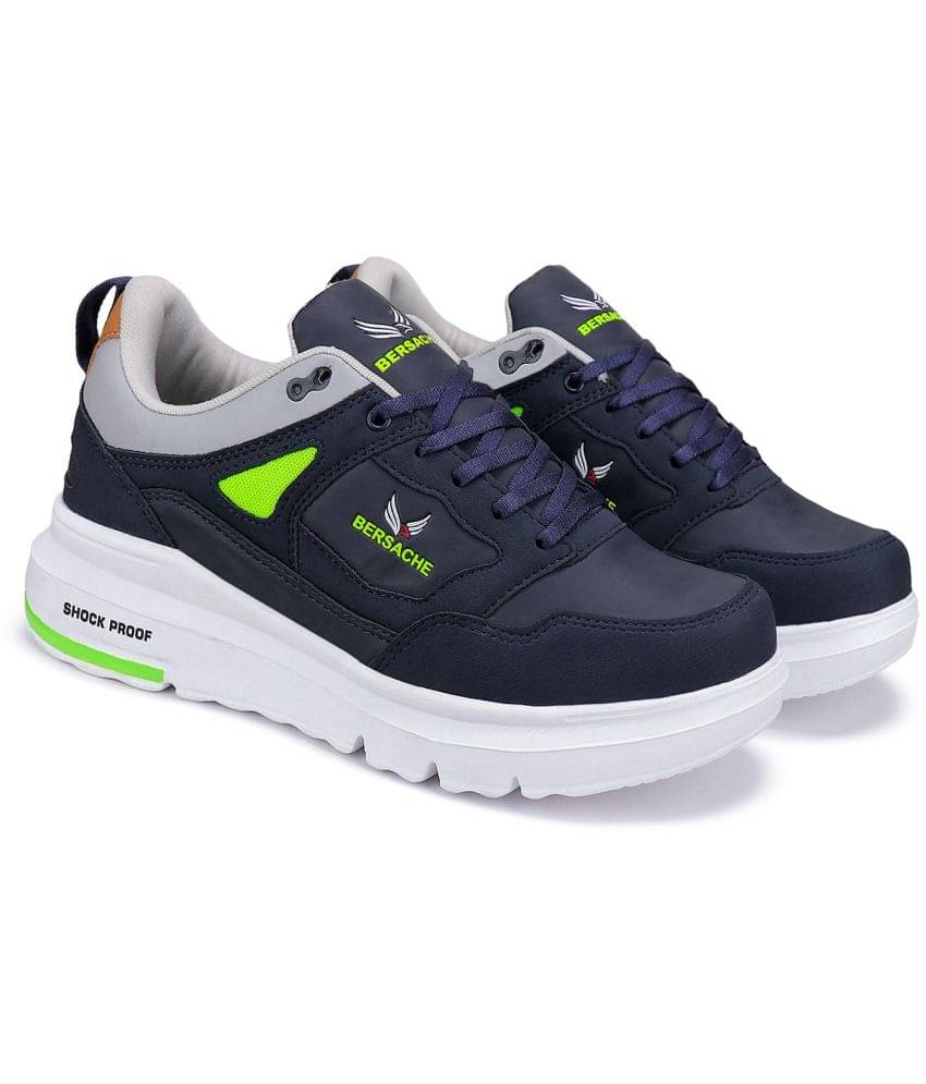Bersache Men Sport Shoes Blue Men's Outdoor Bersache Men Sport Shoes Blue Men's Outdoor