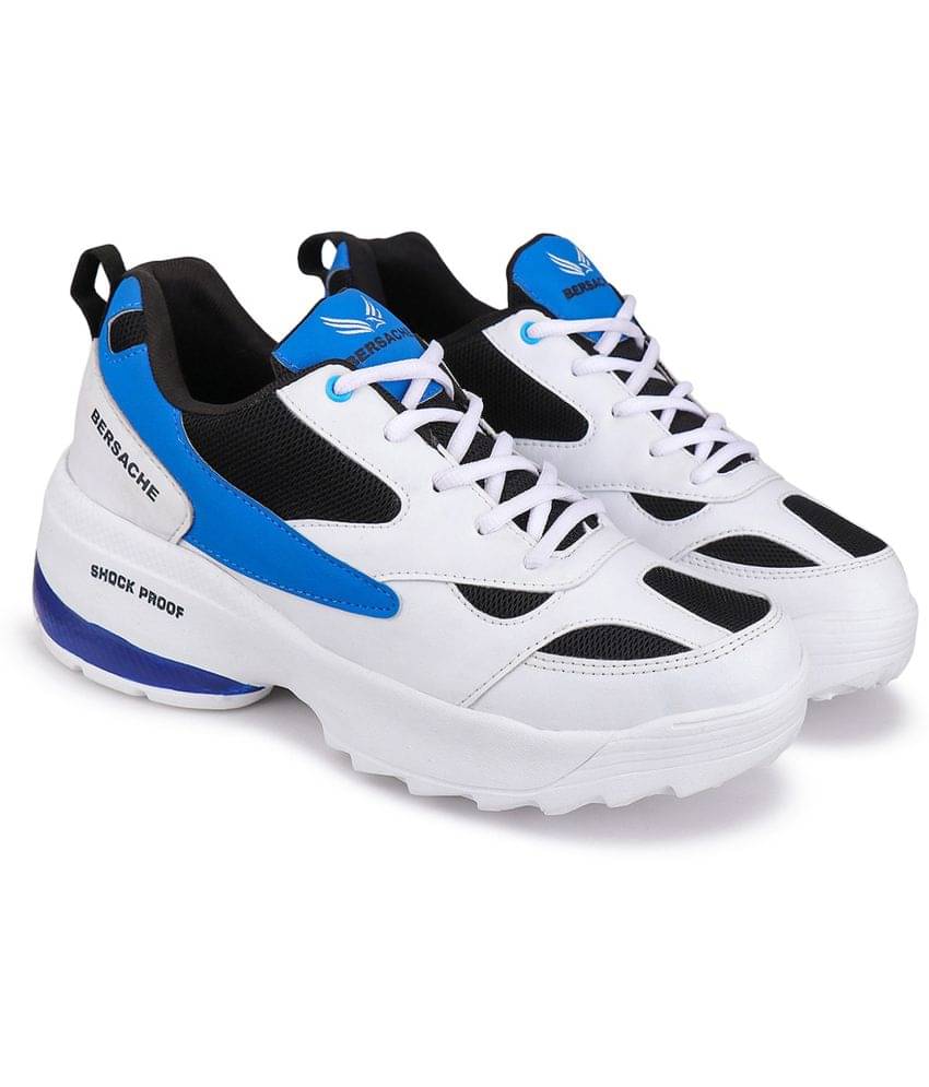 Bersache Men Sport Shoes White Men's Outdoor Shoes Bersache Men Sport Shoes White Men's Outdoor Shoes