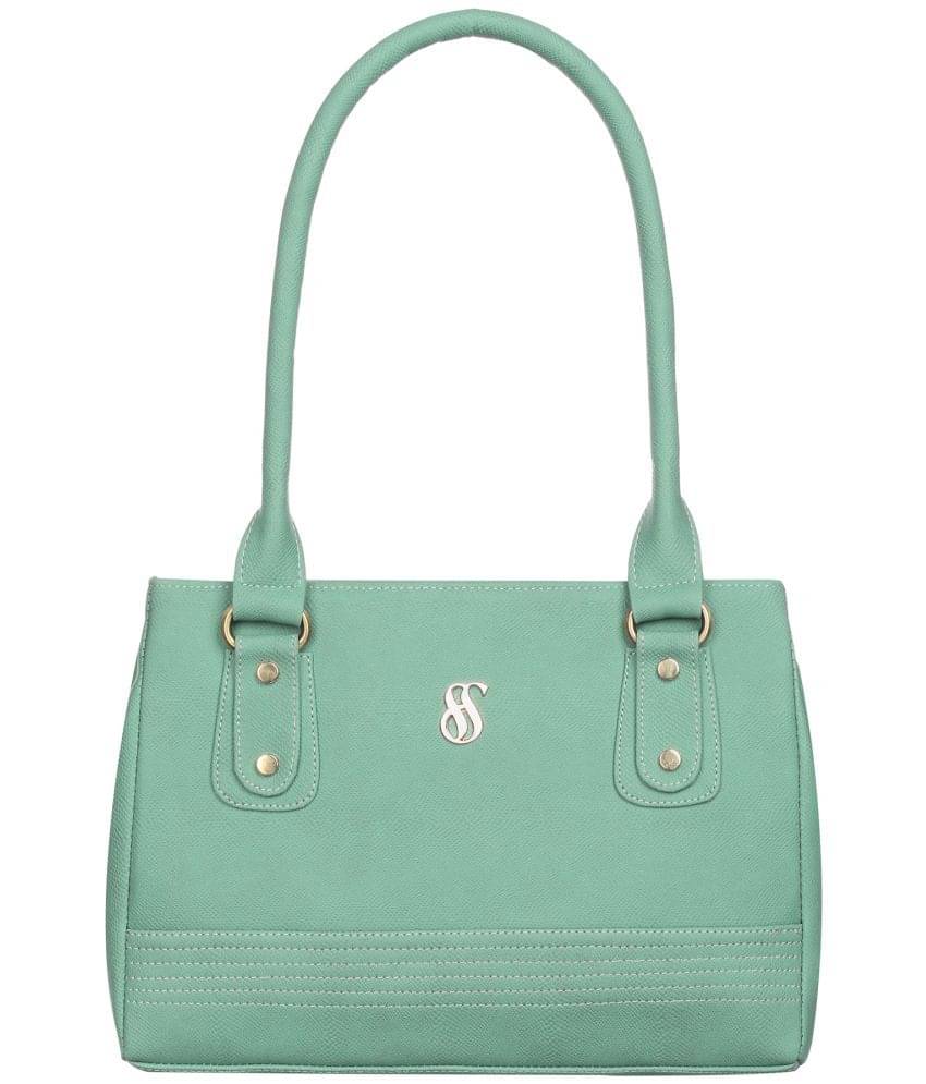     			Fostelo Light Grey PU Shoulder Bag