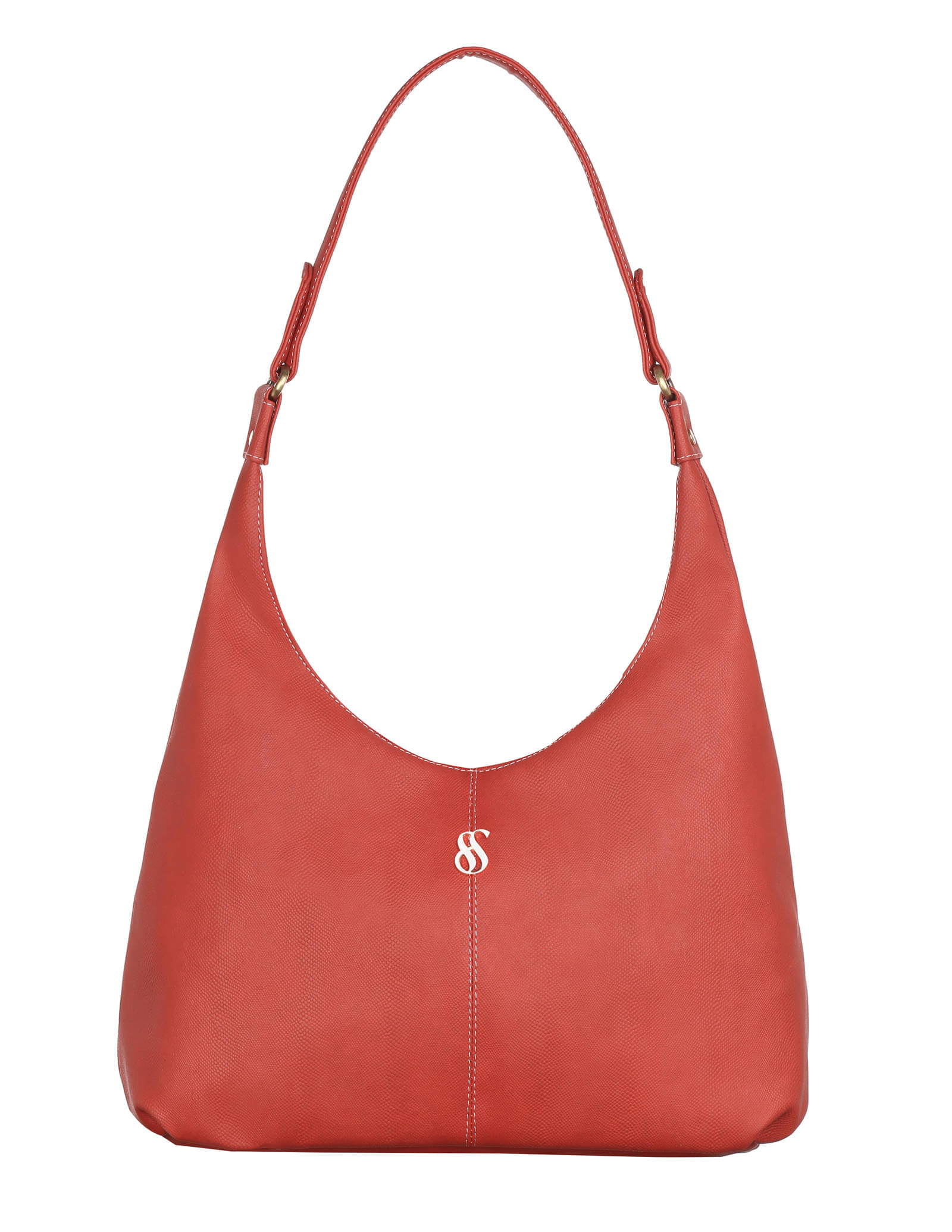    			Fostelo Red PU Shoulder Bag