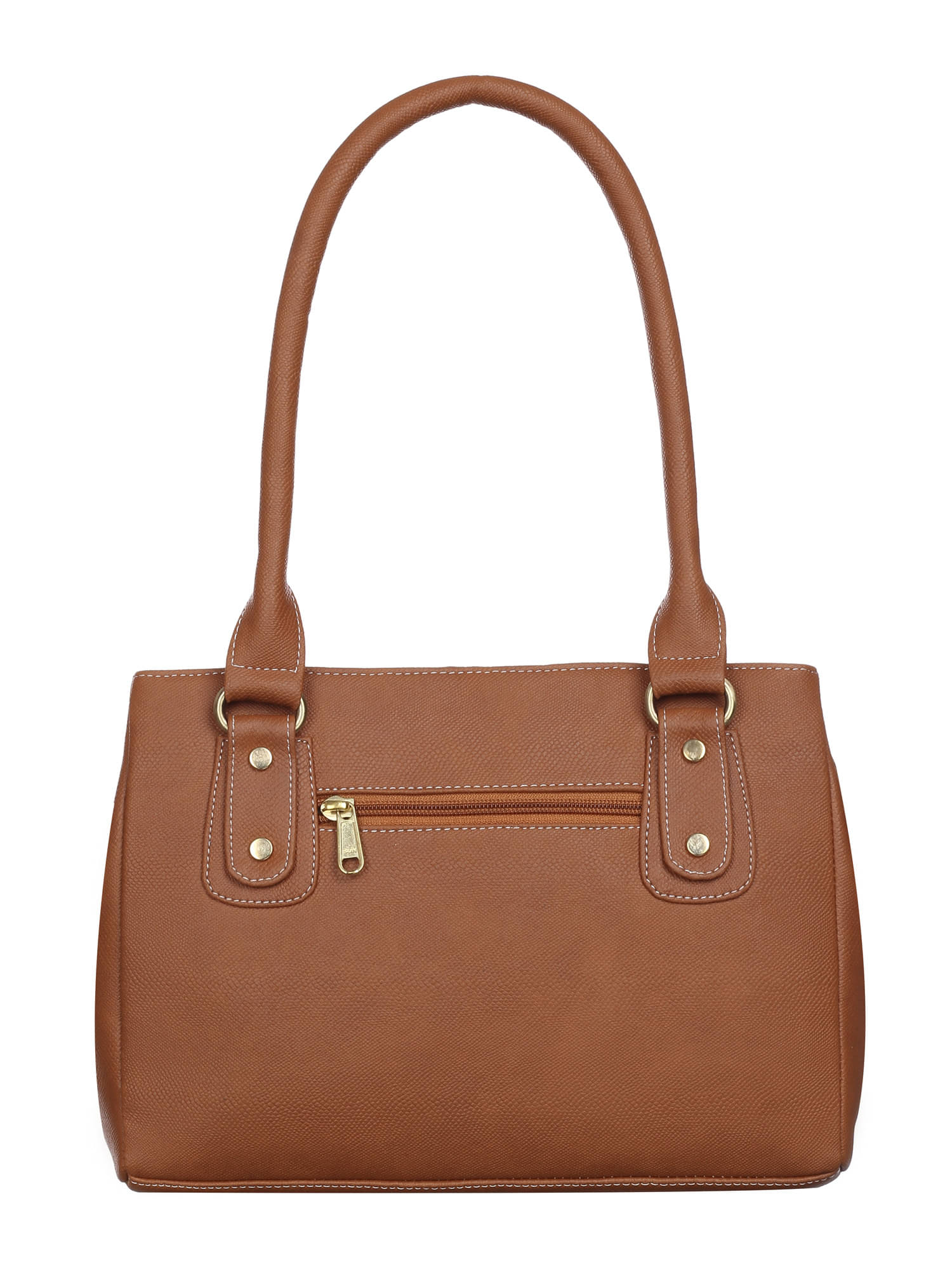     			Fostelo Tan PU Shoulder Bag