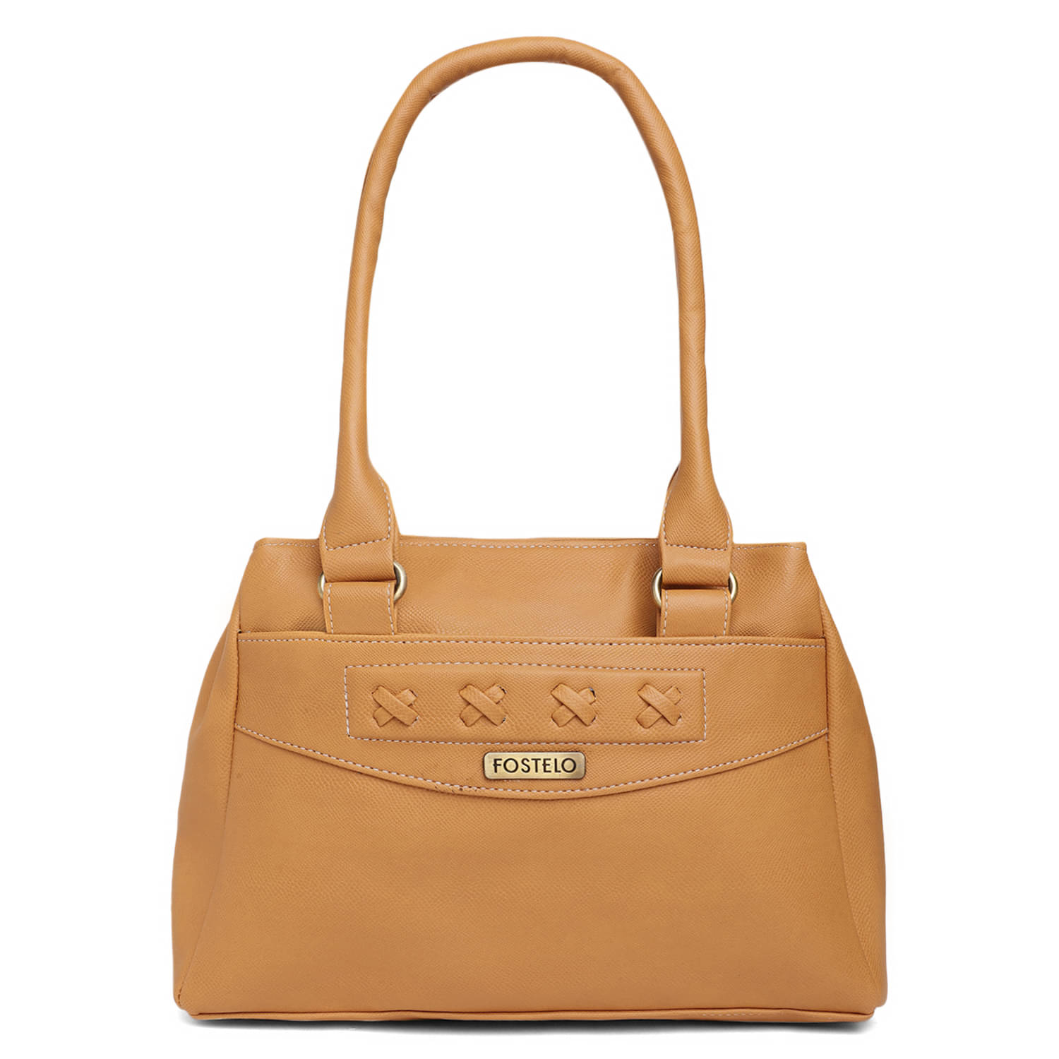     			Fostelo Yellow PU Shoulder Bag