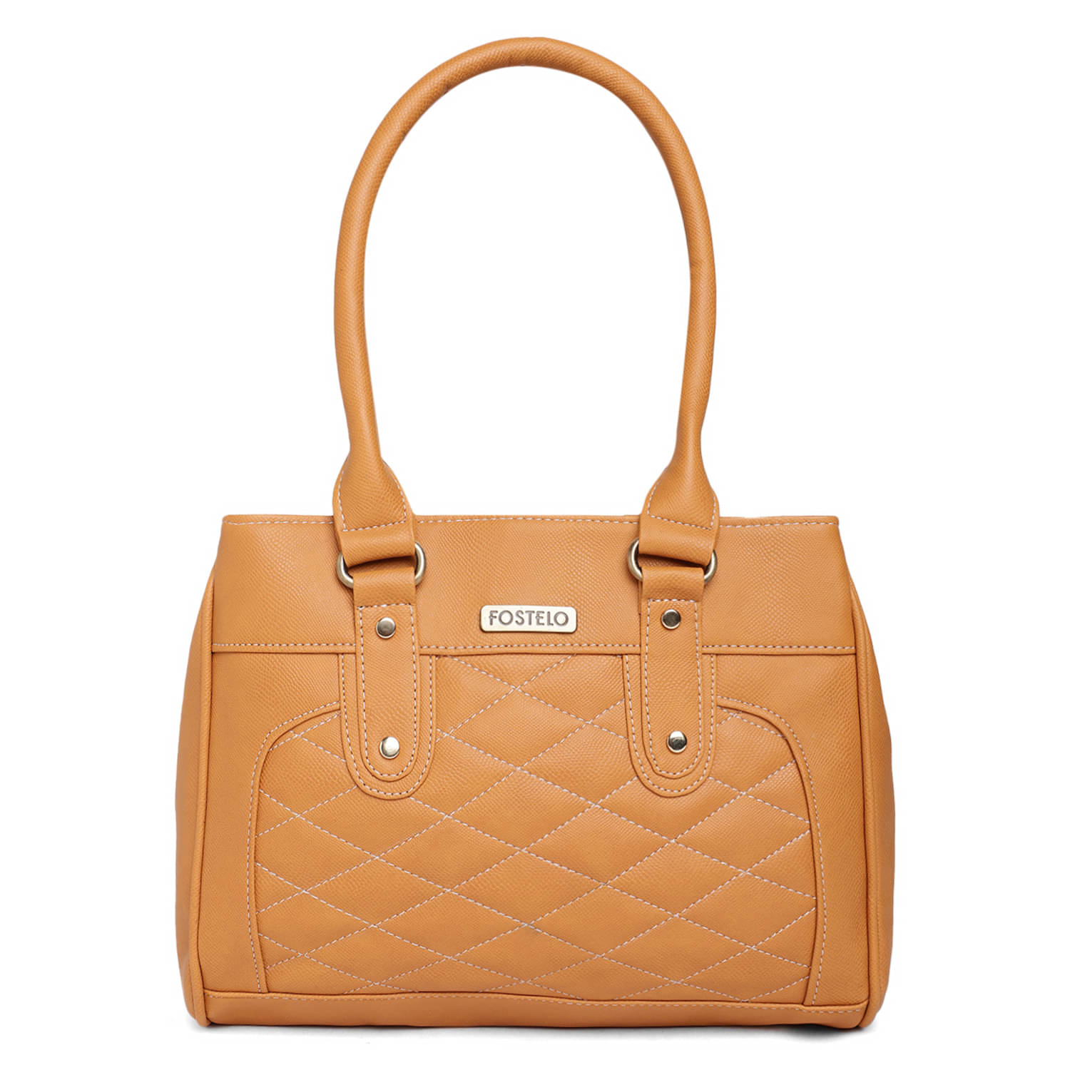     			Fostelo Yellow PU Shoulder Bag