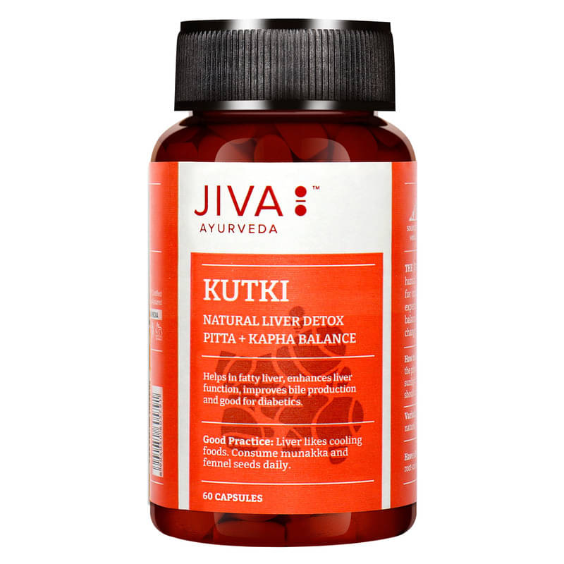 Jiva Kutki Capsule For Liver Health -60 Nos (Pack of 1) Jiva Kutki Capsule For Liver Health -60 Nos (Pack of 1)