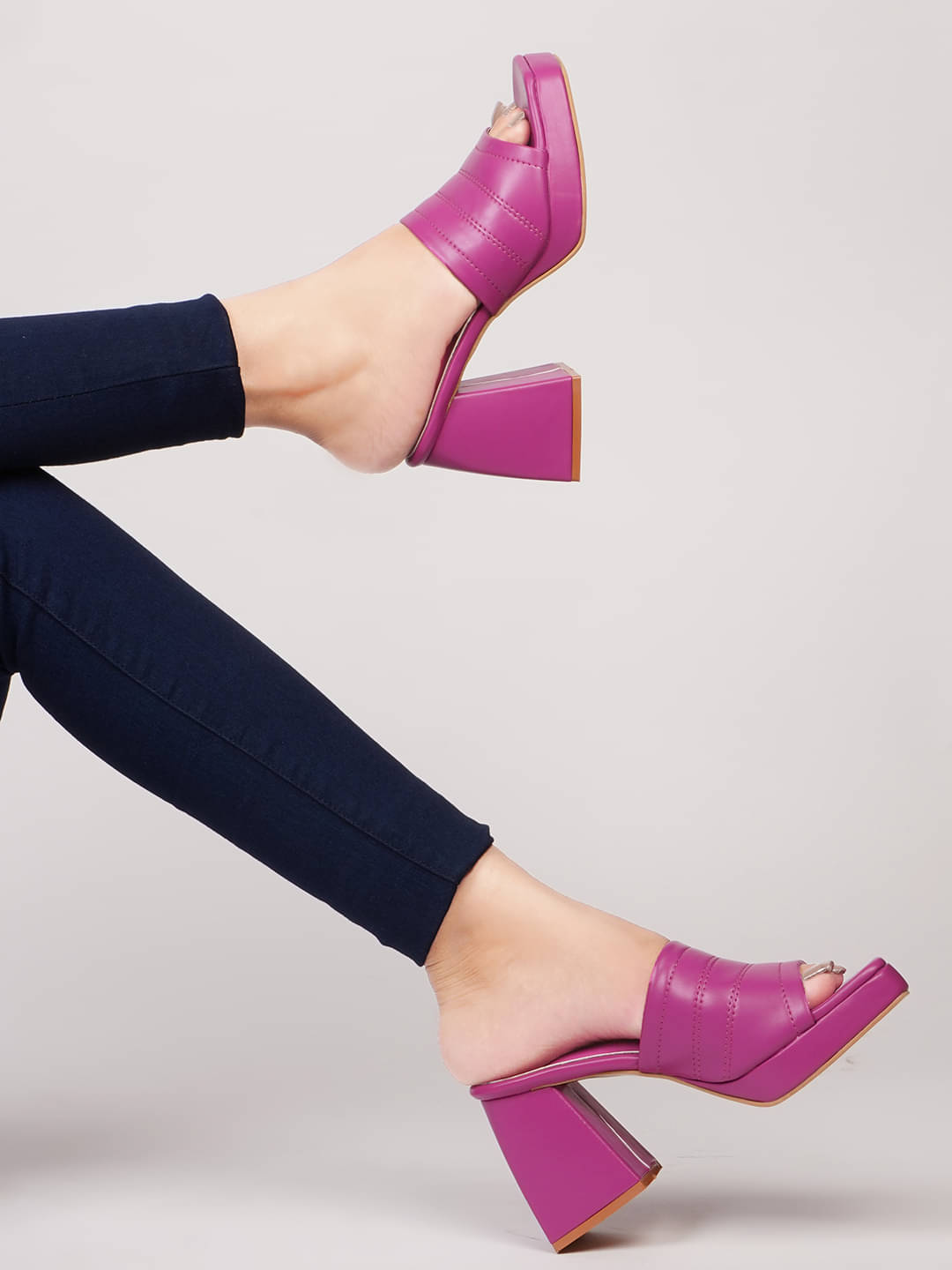     			JM Looks Pink Women's Sandal Heels
