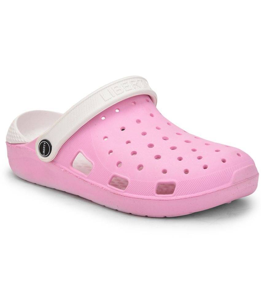     			Liberty Pink Clogs