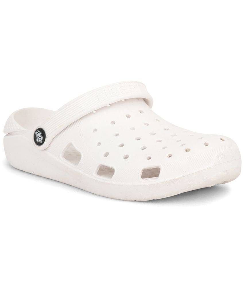     			Liberty White Clogs