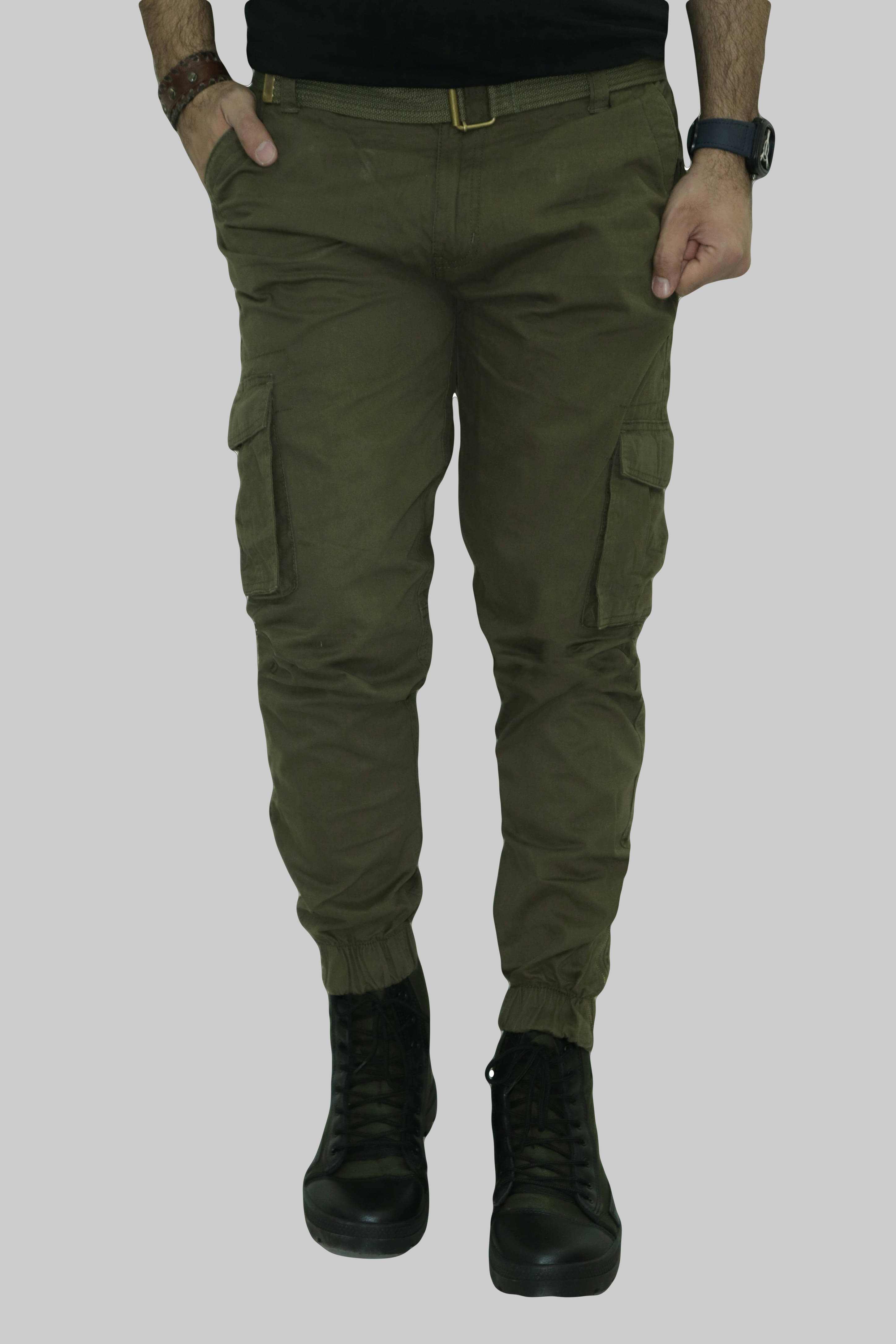     			Urban Legends Regular Flat Men's Cargos - Light Green ( Pack of 1 )