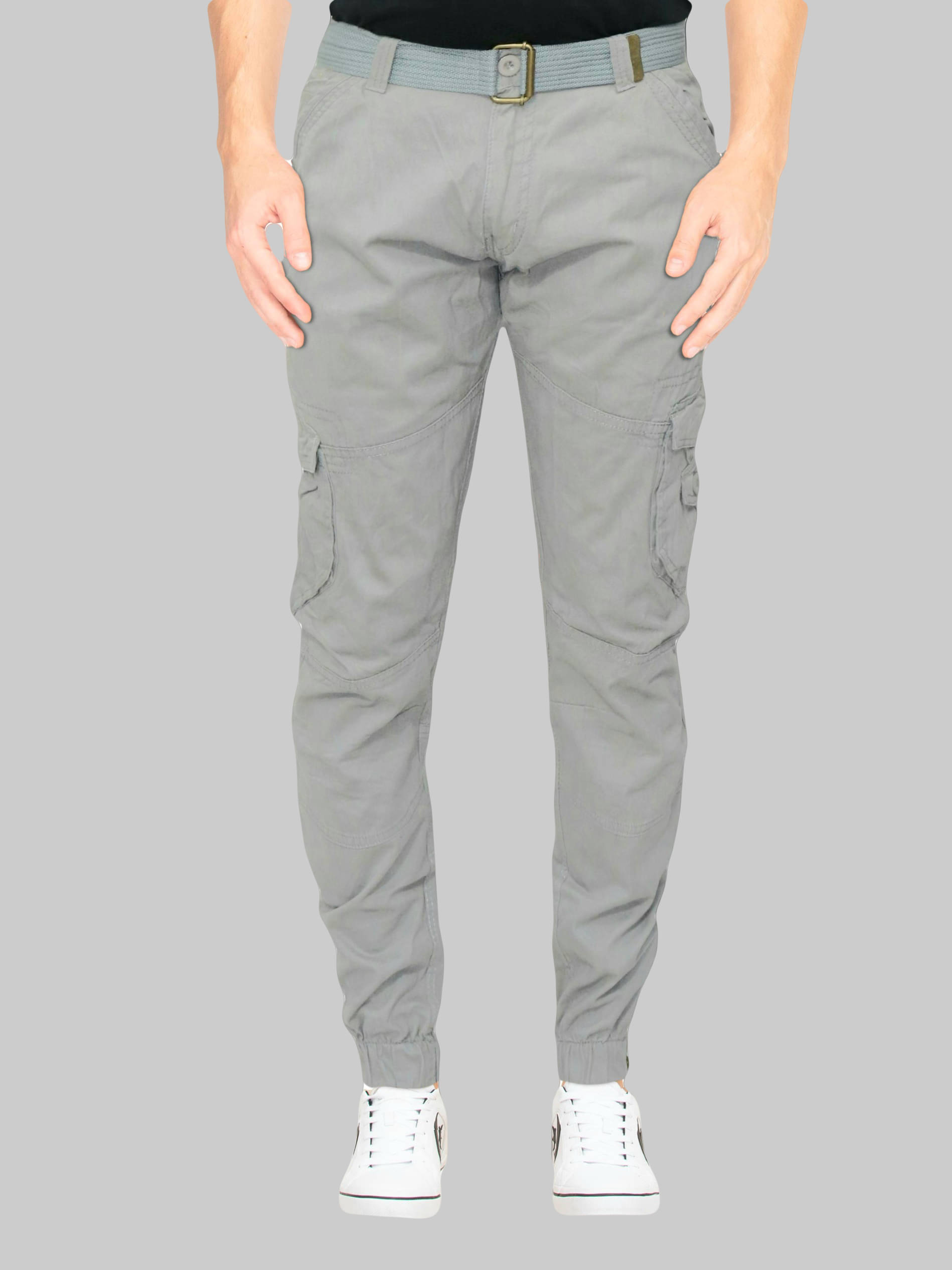     			Urban Legends Regular Flat Men's Cargos - Off White ( Pack of 1 )